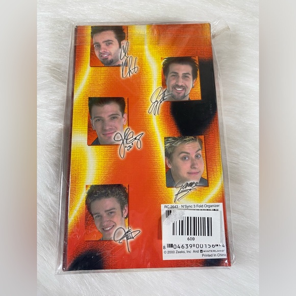 N’SYNC Organizer Notebook Addresses Diary Magnetic Vintage - Picture 2 of 5